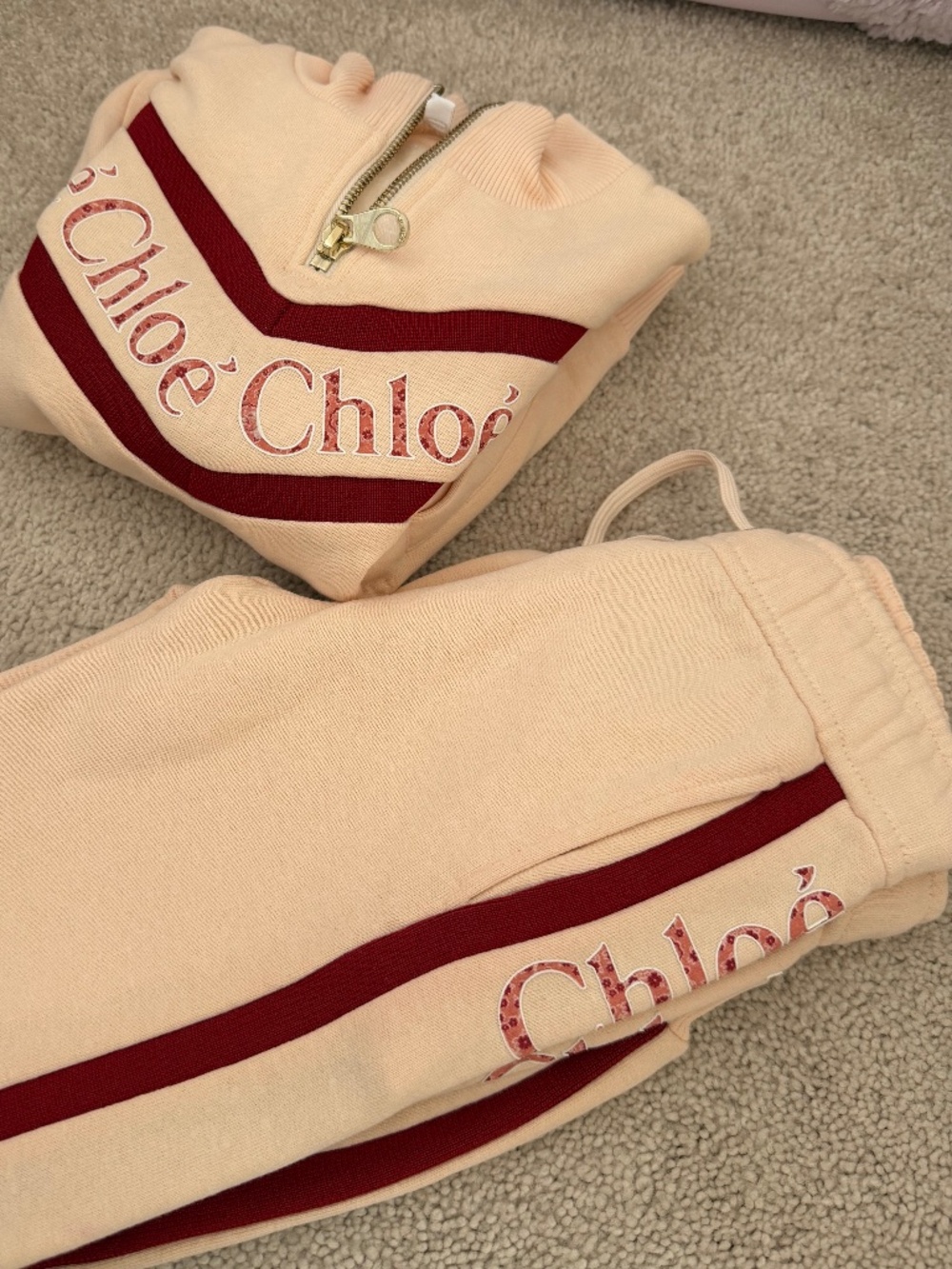 Chloe kids track suit